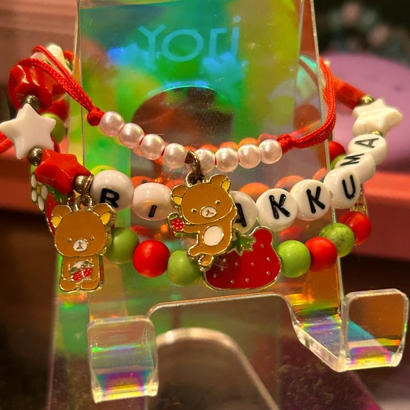 Rilakkuma 3 piece bracelet set - Picture 1 of 6